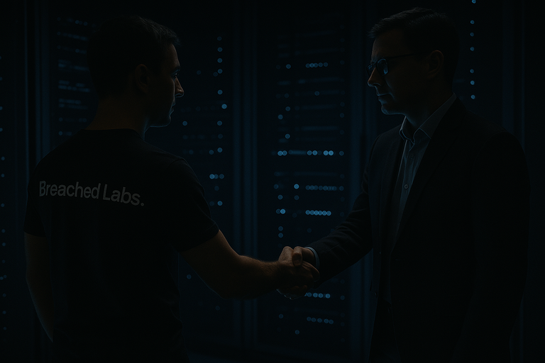 Client Handshake with Breached Labs